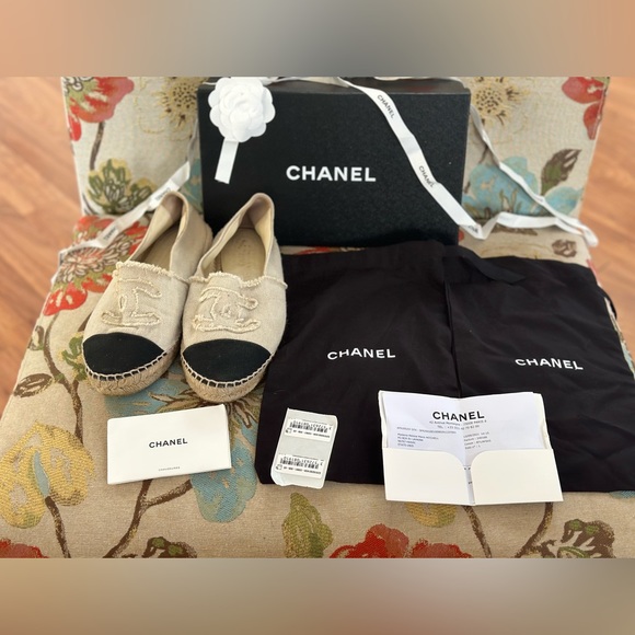 CHANEL Espadrilles sz 40 - Picture 3 of 6